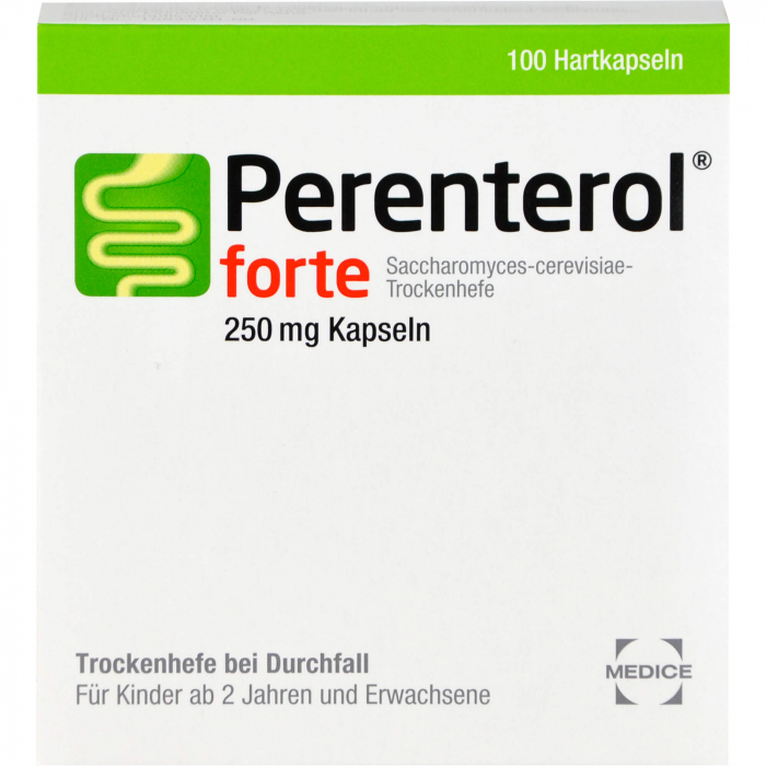 PERENTEROL forte 250 mg Kapseln 100 St