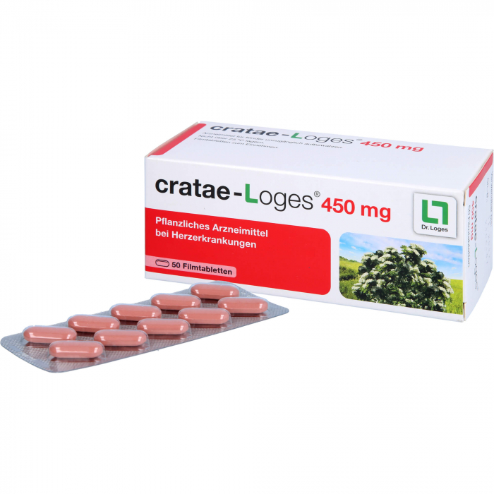 CRATAE-LOGES 450 mg Filmtabletten 50 St