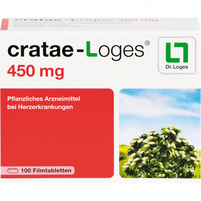 CRATAE-LOGES 450 mg Filmtabletten 100 St