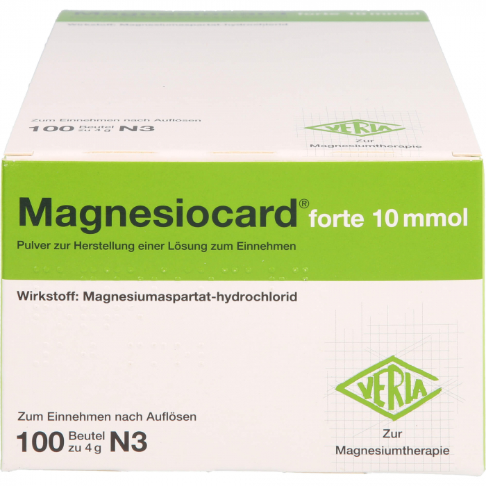 MAGNESIOCARD forte 10 mmol Plv.z.Her.e.Lsg.z.Einn. 100 St