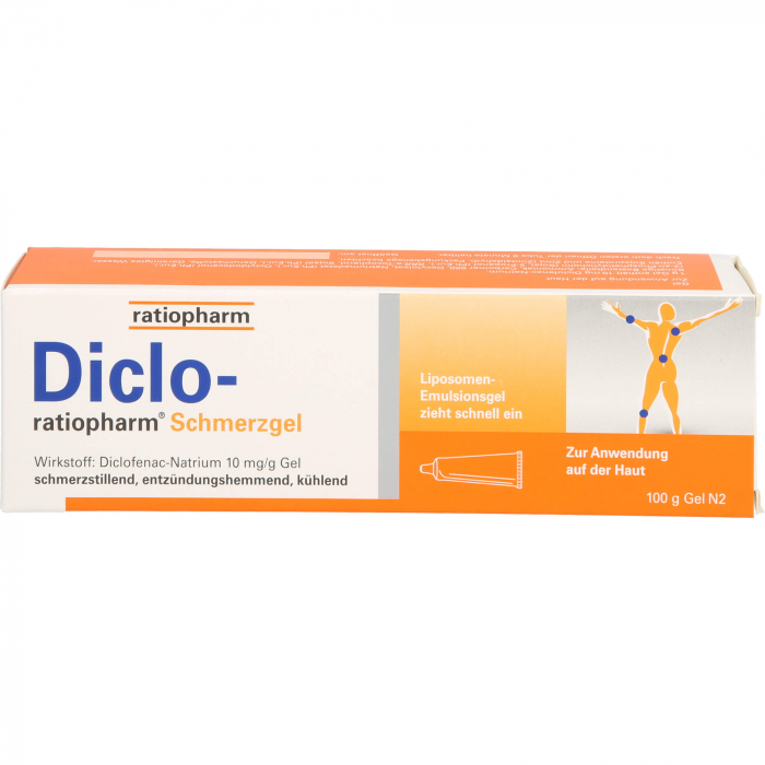 DICLO-RATIOPHARM Schmerzgel 100 g