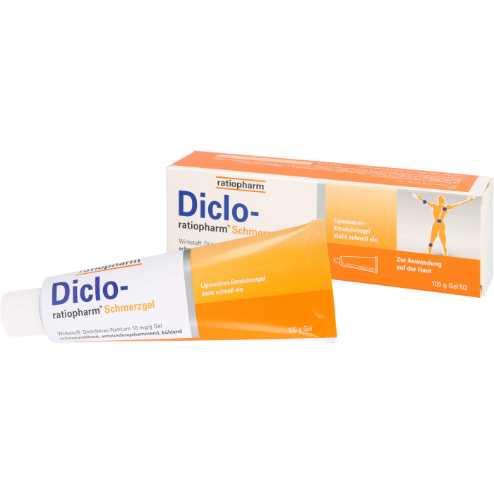 DICLO-RATIOPHARM Schmerzgel 100 g