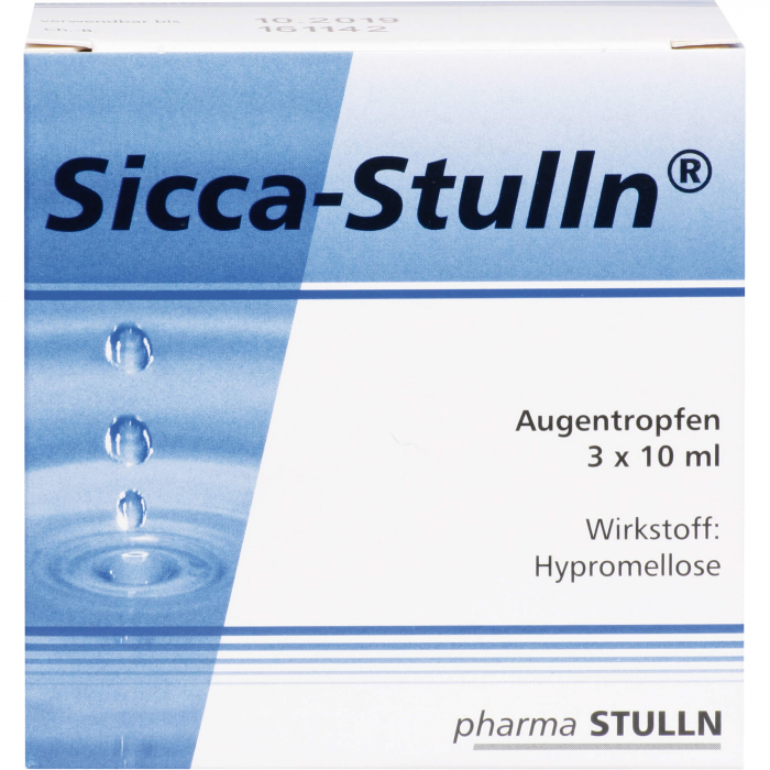 SICCA STULLN Augentropfen 3X10 ml