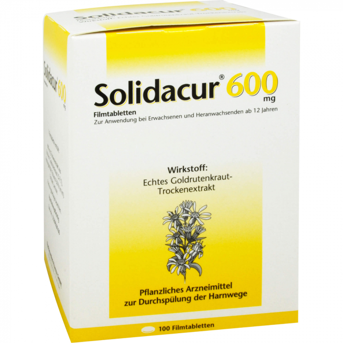 SOLIDACUR 600 mg Filmtabletten 100 St