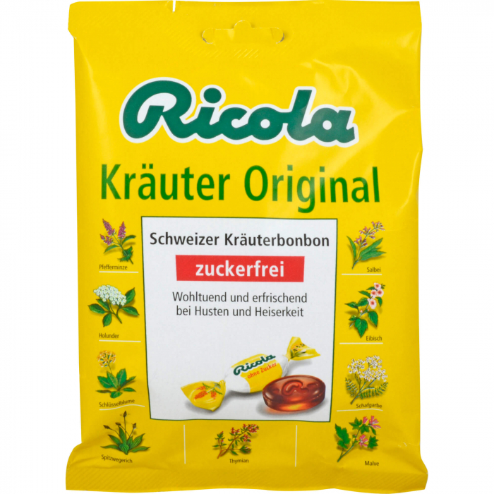 RICOLA o.Z.Beutel Kräuter Bonbons 75 g