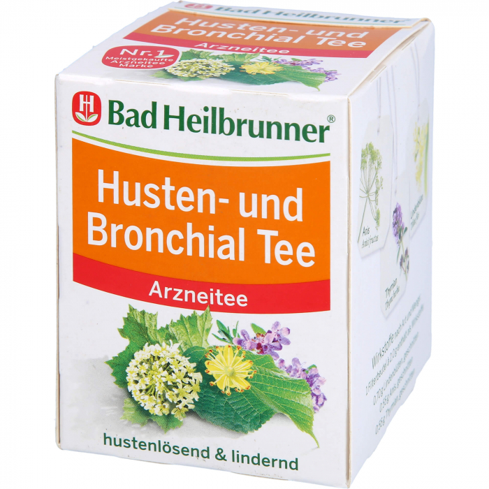 BAD HEILBRUNNER Husten- und Bronchial Tee N Fbtl. 8X2.0 g