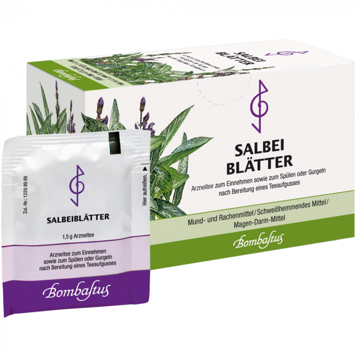 SALBEIBLÄTTER Tee Filterbeutel 20X1.5 g