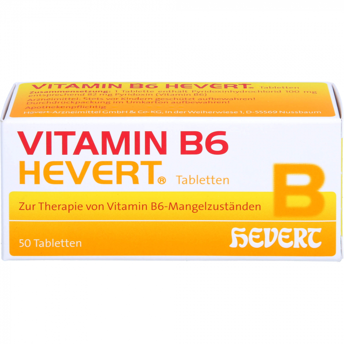 VITAMIN B6 HEVERT Tabletten 50 St
