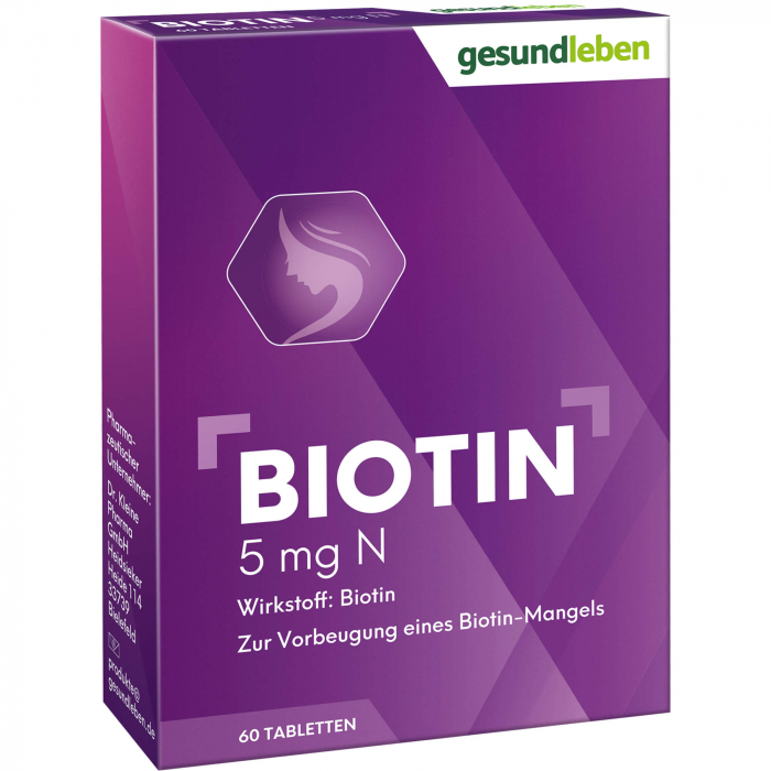 GESUND LEBEN Biotin 5 mg N Tabletten 60 St
