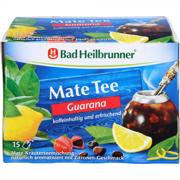 BAD HEILBRUNNER Guarana Mate Tee Kräuterpower Fbtl 15X1.8 g