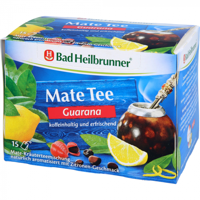 BAD HEILBRUNNER Guarana Mate Tee Kräuterpower Fbtl 15X1.8 g