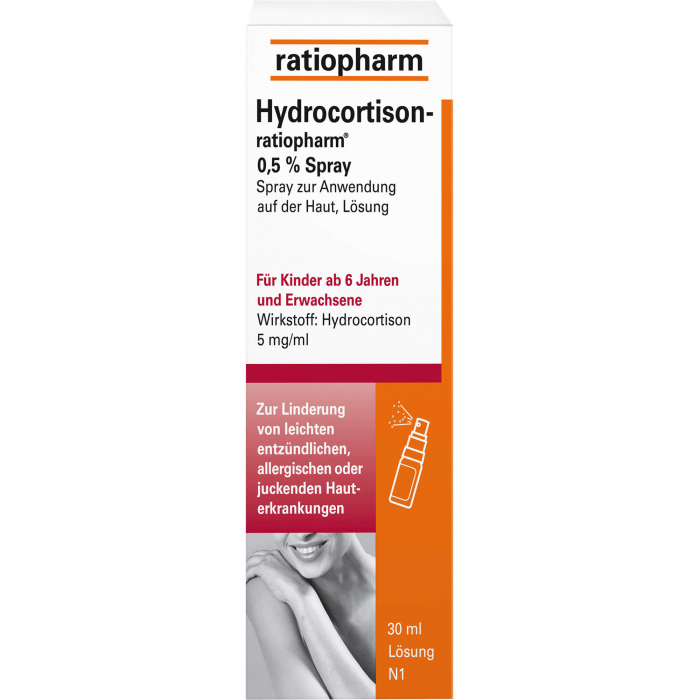 HYDROCORTISON-ratiopharm 0,5% Spray 30 ml