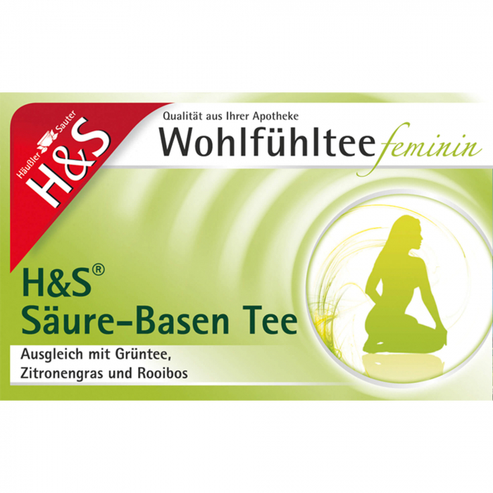 H&S Wohlfühltee feminin Säuren Basen Tee Fbtl. 20X1.8 g