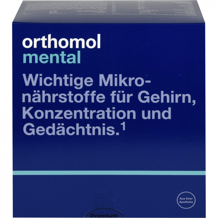 ORTHOMOL mental Granulat/Kapseln 30 Tage Kombip. 30 St