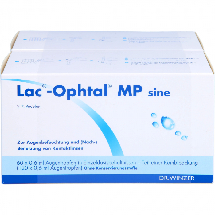 LAC OPHTAL MP sine Augentropfen 120X0.6 ml