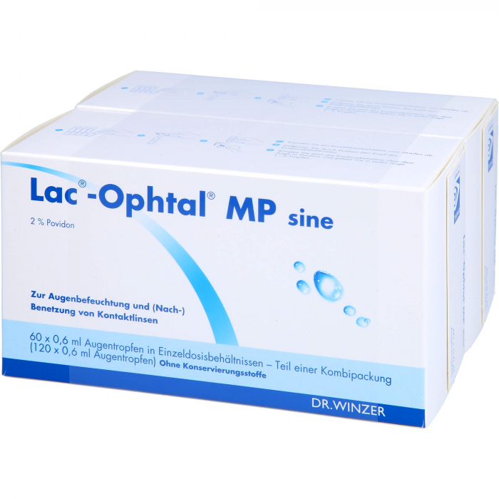 LAC OPHTAL MP sine Augentropfen 120X0.6 ml