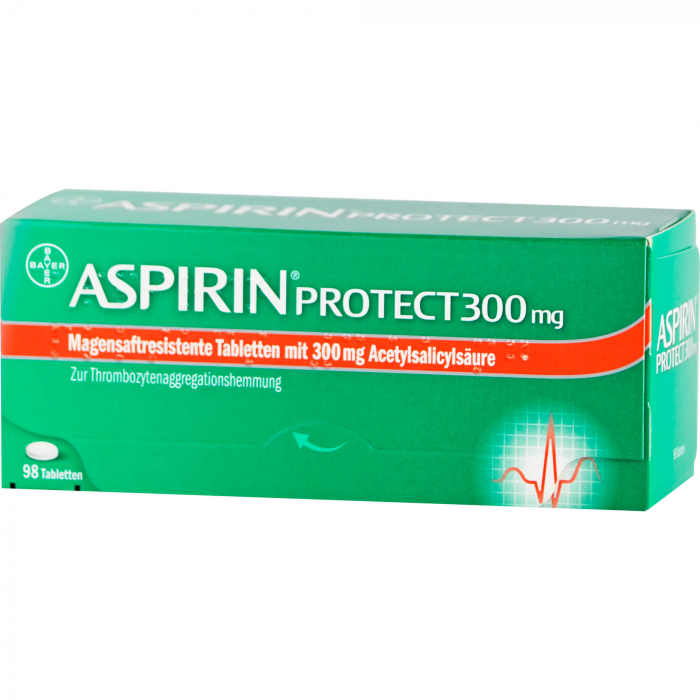 ASPIRIN Protect 300 mg magensaftres.Tabletten 98 St