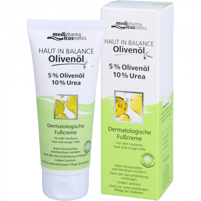 HAUT IN BALANCE Olivenöl Fußcr.5%Oliven.10%Urea 100 ml