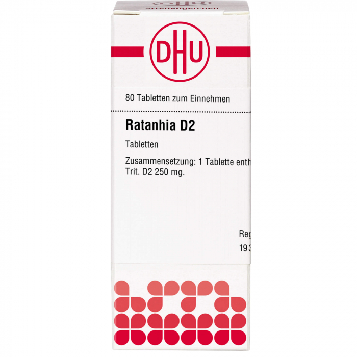 RATANHIA D 2 Tabletten 80 St