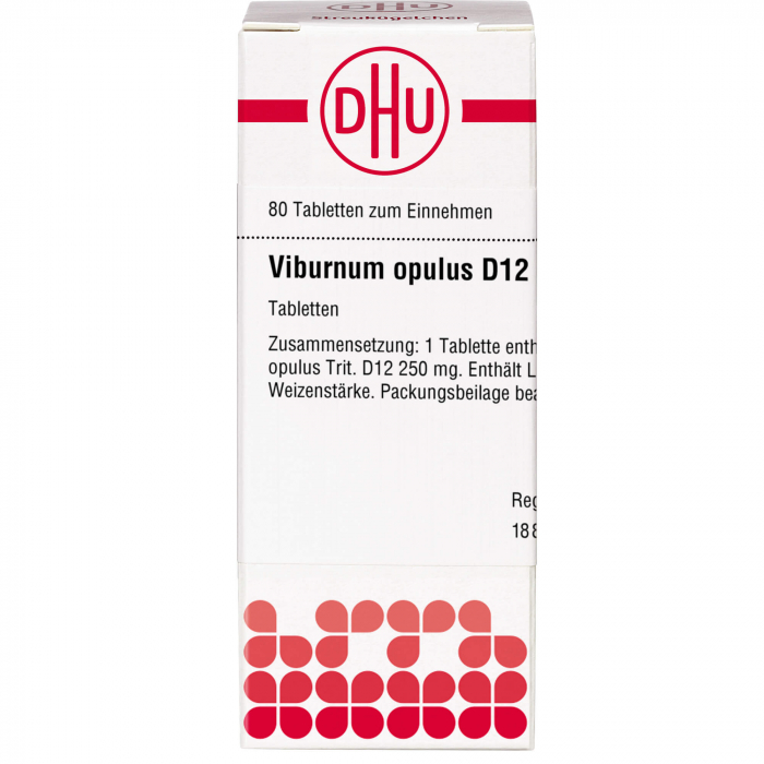 VIBURNUM OPULUS D 12 Tabletten 80 St