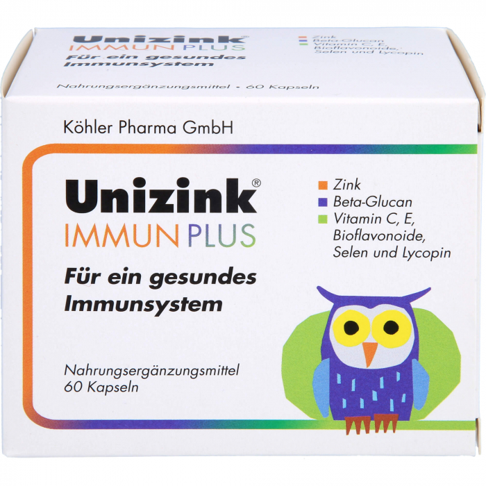 UNIZINK Immun Plus Kapseln 1X60 St