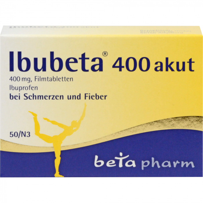 IBUBETA 400 akut Filmtabletten 50 St