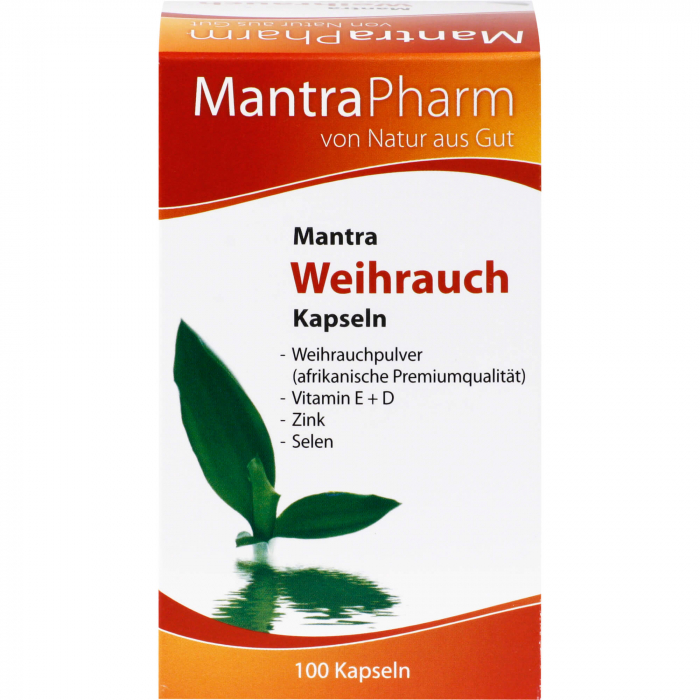 MANTRA Weihrauch Kapseln Vitamin E Zink u.Selen 100 St