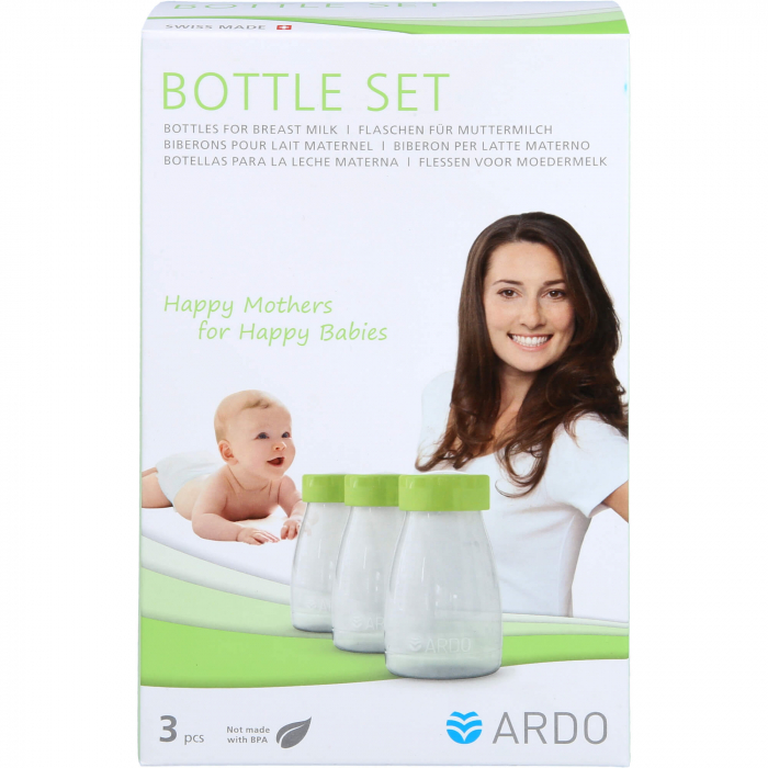 ARDO BottleSet Muttermilchflaschen 3 St