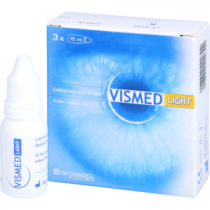 VISMED light Augentropfen 3X15 ml