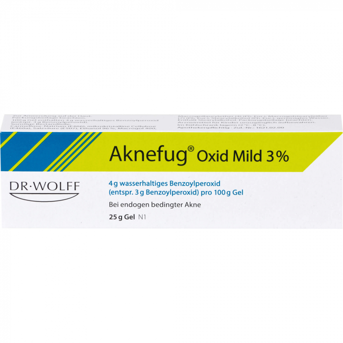 AKNEFUG oxid mild 3% Gel 25 g