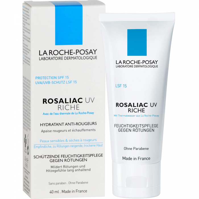 ROCHE-POSAY Rosaliac UV Creme reichhaltig 40 ml