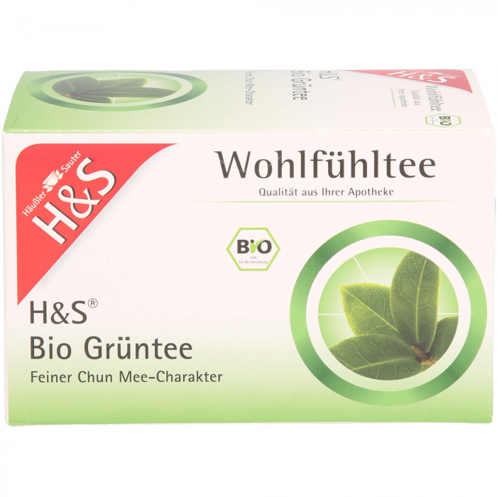 H&S Bio Grüntee Filterbeutel 20X2.0 g