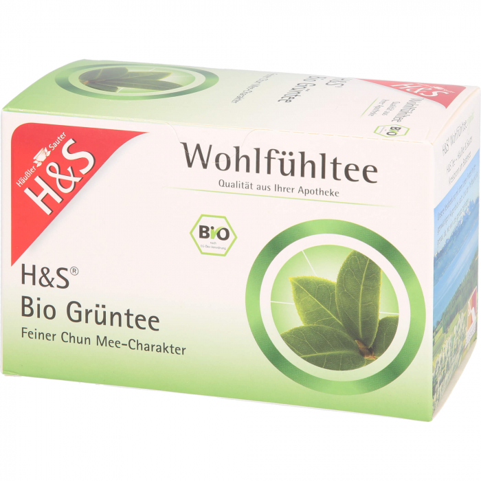 H&S Bio Grüntee Filterbeutel 20X2.0 g