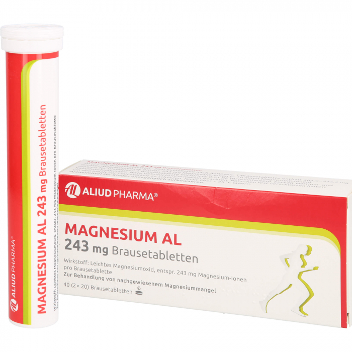 MAGNESIUM AL 243 mg Brausetabletten 40 St