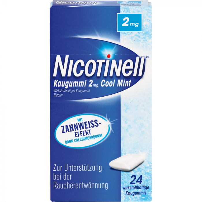 NICOTINELL Kaugummi Cool Mint 2 mg 24 St