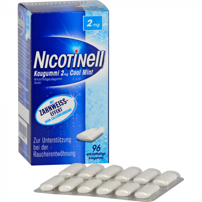 NICOTINELL Kaugummi Cool Mint 2 mg 96 St