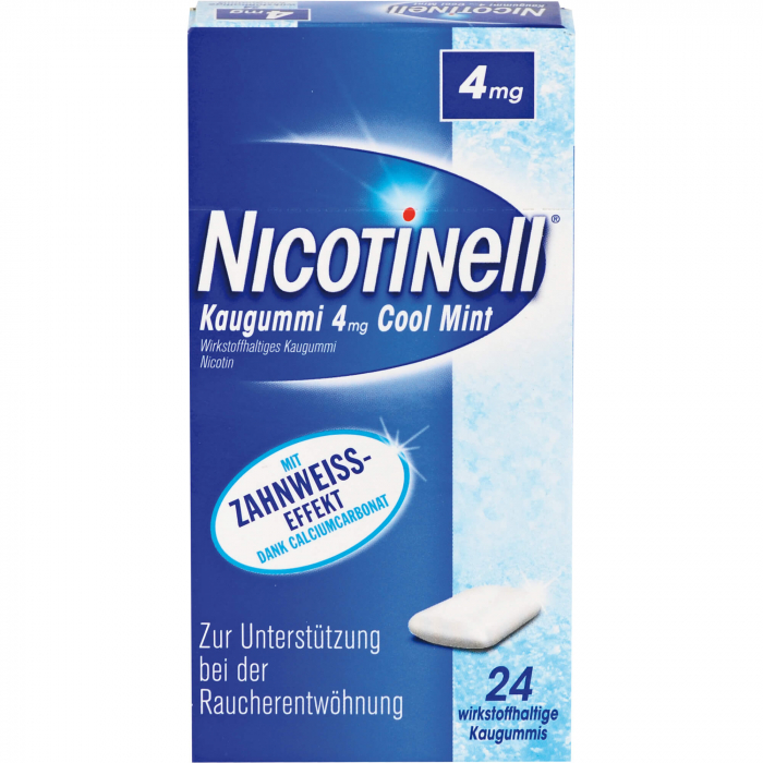 NICOTINELL Kaugummi Cool Mint 4 mg 24 St