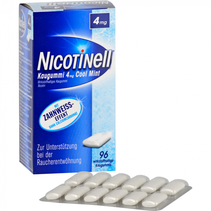 NICOTINELL Kaugummi Cool Mint 4 mg 96 St