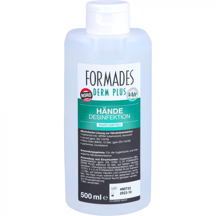 FORMADES Derm Plus Hände & Hautdesinfektion 500 ml