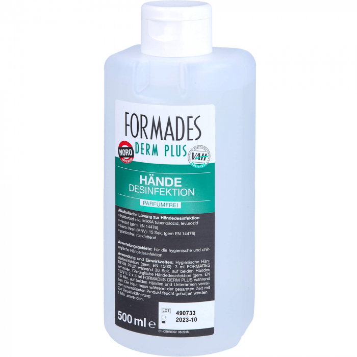 FORMADES Derm Plus Hände & Hautdesinfektion 500 ml