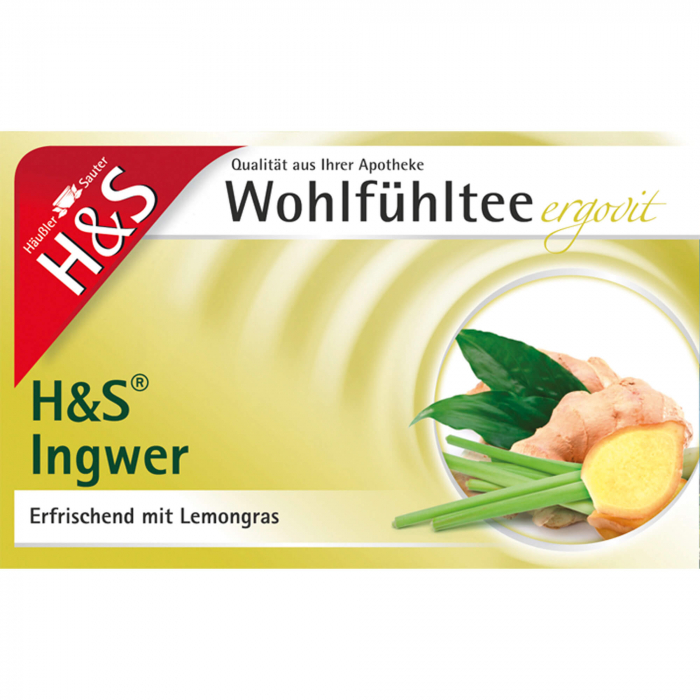 H&S Ingwer Filterbeutel 20X2.0 g