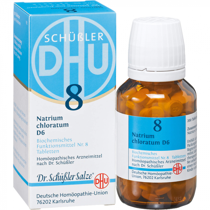 BIOCHEMIE DHU 8 Natrium chloratum D 6 Tabletten 420 St