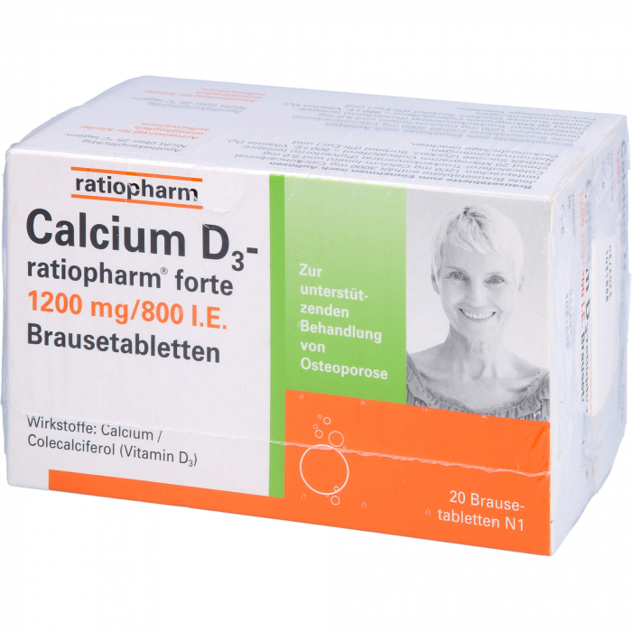 CALCIUM D3-ratiopharm forte Brausetabletten 40 St