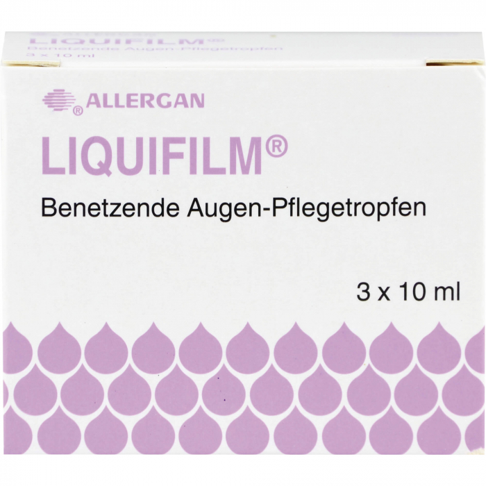 LIQUIFILM Benetzende Augen Pflegetropfen 3X10 ml