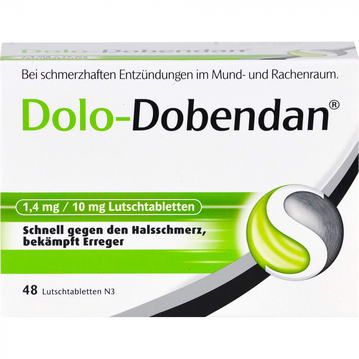 DOLO-DOBENDAN 1,4 mg/10 mg Lutschtabletten 48 St