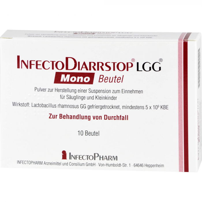 INFECTODIARRSTOP LGG mono Pulv.z.Susp.-Herstell. 10 St