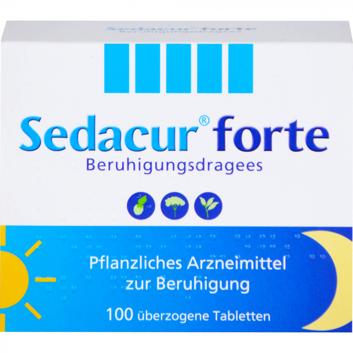 SEDACUR forte Beruhigungsdragees 100 St