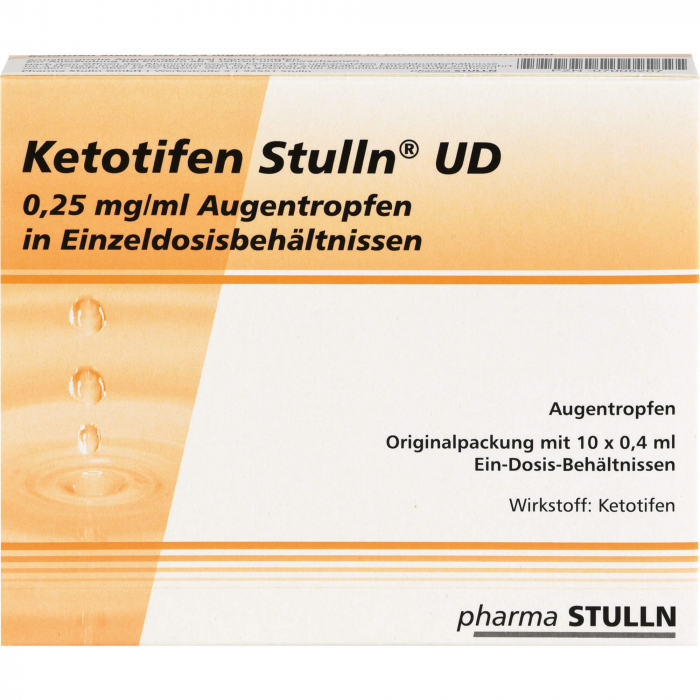 KETOTIFEN Stulln UD Augentropfen Einzeldosispip. 10X0.4 ml