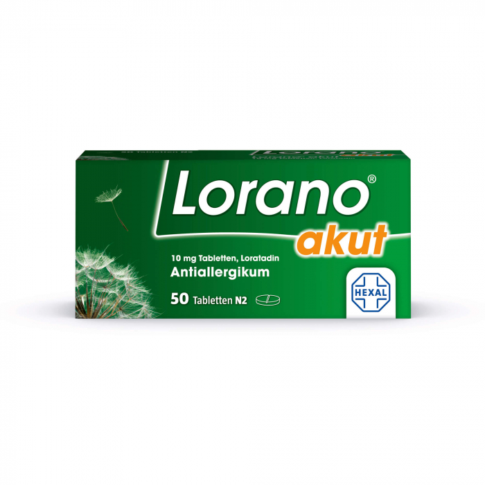 LORANO akut Tabletten 50 St