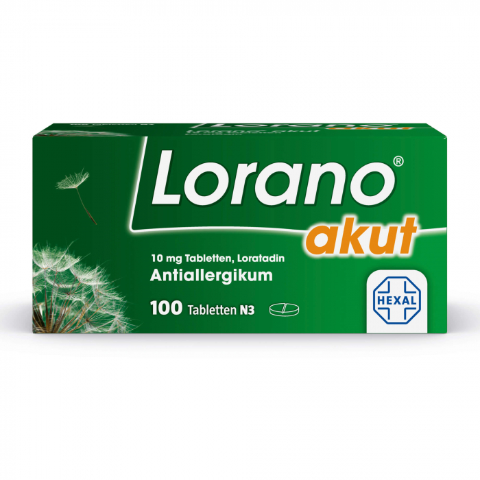 LORANO akut Tabletten 100 St